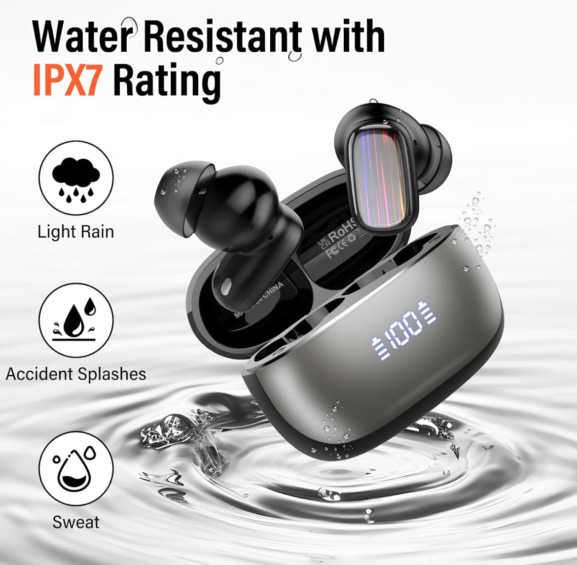 Wireless Earbuds-Deep Base