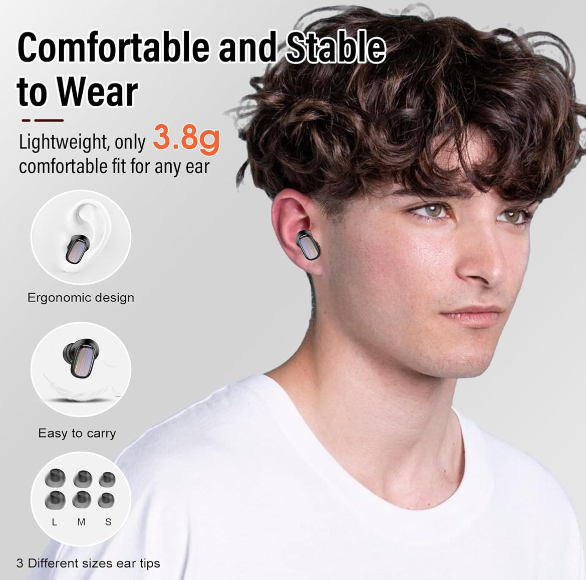 Wireless Earbuds-Deep Base